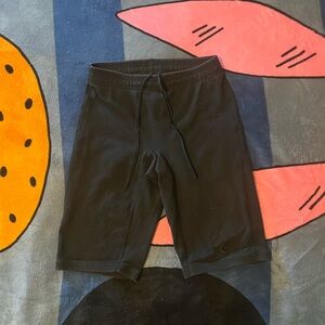 nike black biker shorts